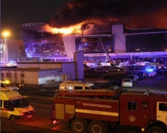 मॉस्को में आतंकवादी हमला: 60 लोगों की मौत  और 145 लोग घायल