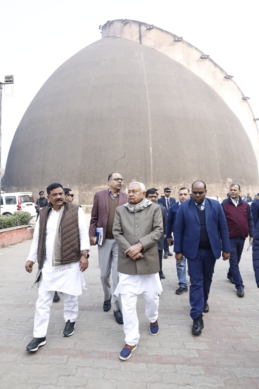 मुख्यमंत्री ने ऐतिहासिक गोलघर परिसर का भ्रमण कर वर्तमान स्थिति का लिया जायजा, अधिकारियों को दिये निर्देश