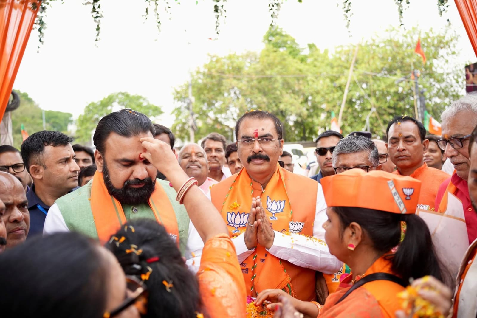 बिहार प्रदेश कार्यालय में भाजपा ने मनाया स्थापना दिवस, प्रदेश अध्यक्ष संजय सरावगी ने किया झंडोत्तोलन