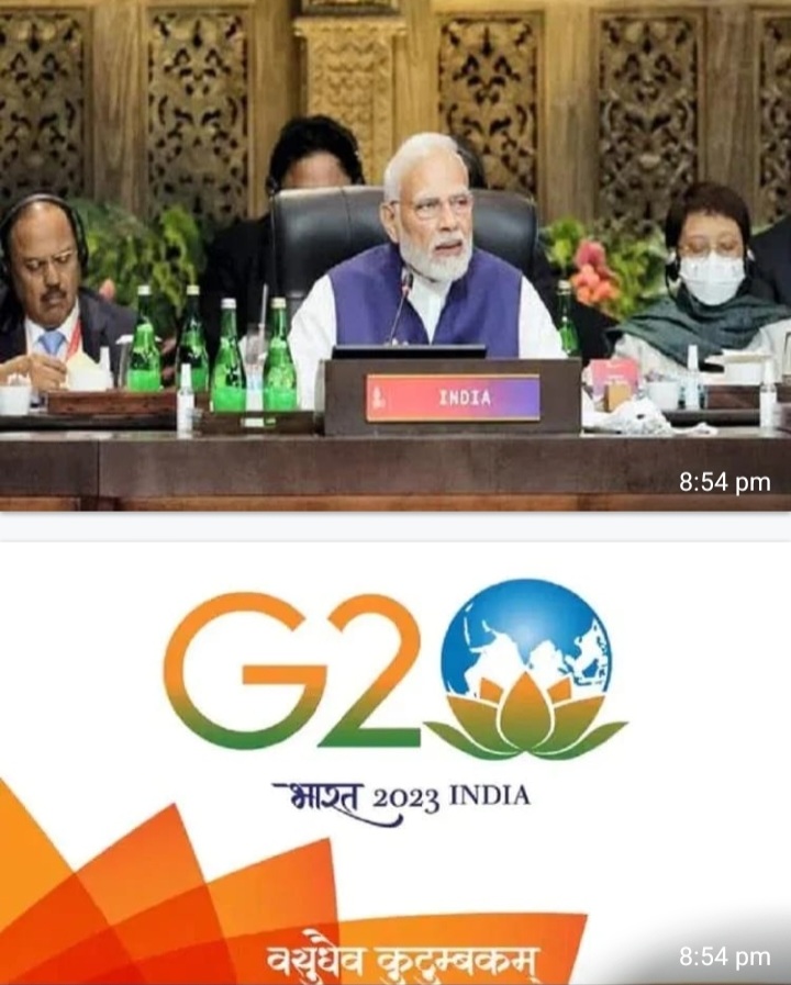 जी-20 की अध्यक्षता संभालने के साथ ही भारत गरजा , 50 शहरों में होगी 200 से ज्यादा बैठकेंब,ताई जाएगी 75 वर्ष की उपलब्धियां।